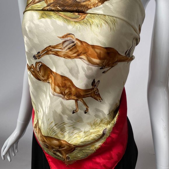 Hermès Kenya Scarf on Silk Jacquard - Picture 2 of 16